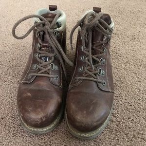Caterpillar Leather steel toe boots 6/37 EU